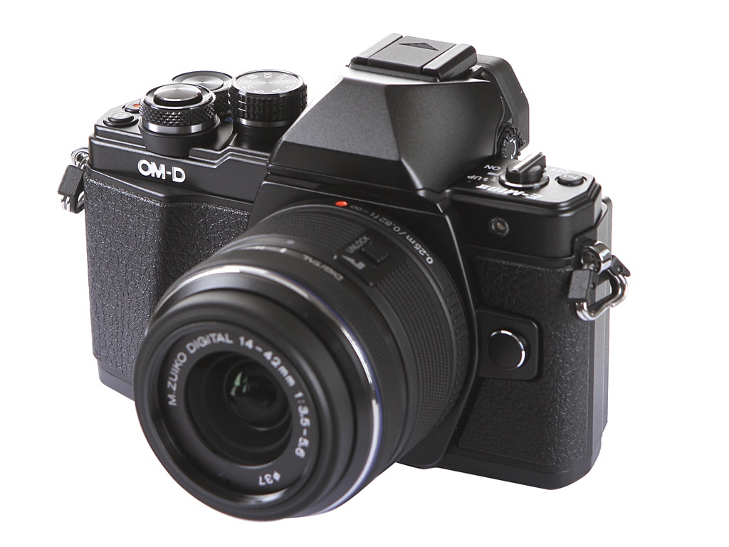 фото Фотоаппарат olympus om-d e-m10 mark ii kit 14-42 mm f/3.5-5.6 ii r black-black