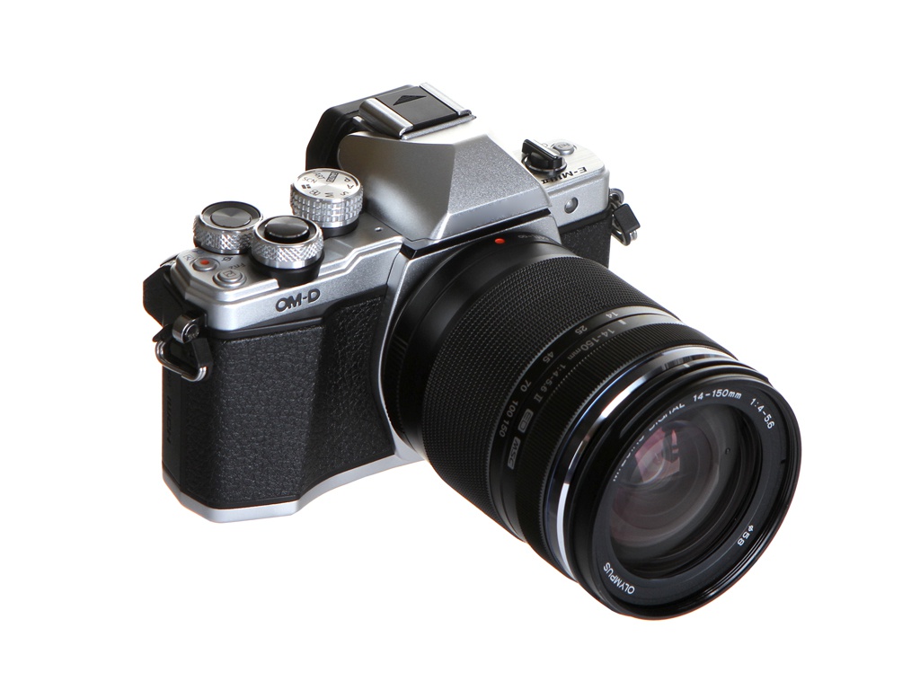 фото Фотоаппарат olympus om-d e-m10 mark ii kit 14-150 mm f/4-5.6 ii silver-black