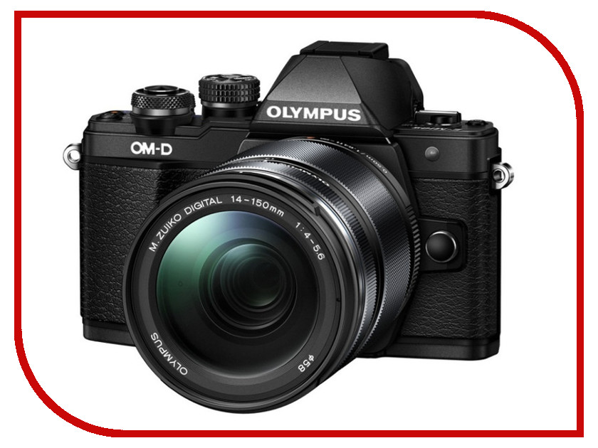 фото Фотоаппарат Olympus OM-D E-M10 Mark II Kit 14-150 mm F/4-5.6 II Black-Black