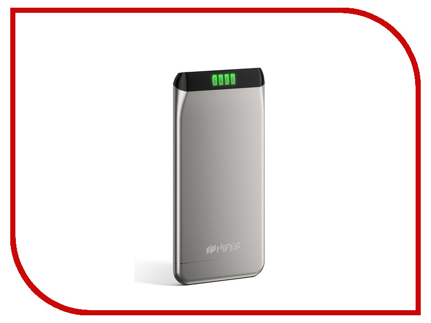 фото Аккумулятор HIPER Power Bank SLS6300 6300mAh Silver