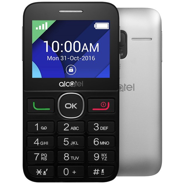 

Сотовый телефон Alcatel OneTouch 2008G Black-Metal Silver, 2008G