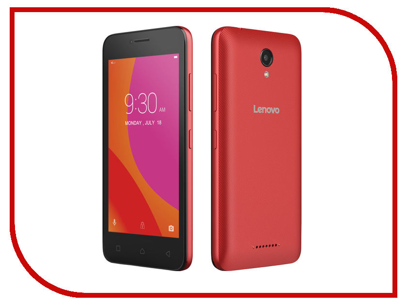 фото Сотовый телефон Lenovo A2016 Vibe B (A2016a40) Red