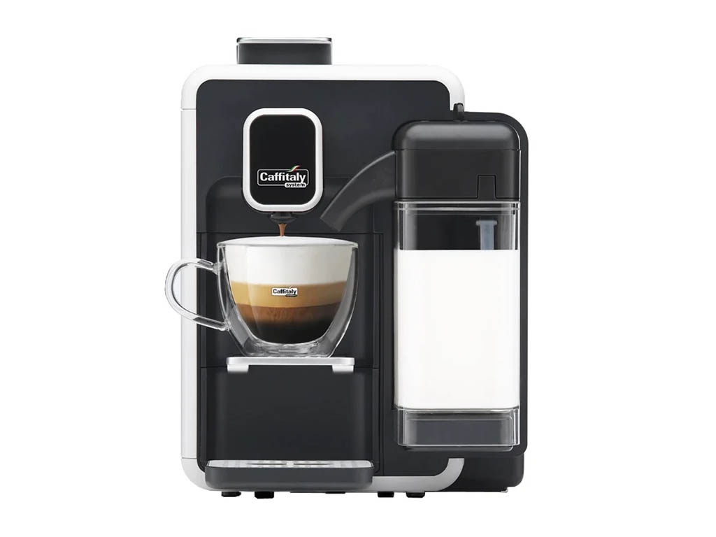 Caffitaly System Bianka S22 White-Black