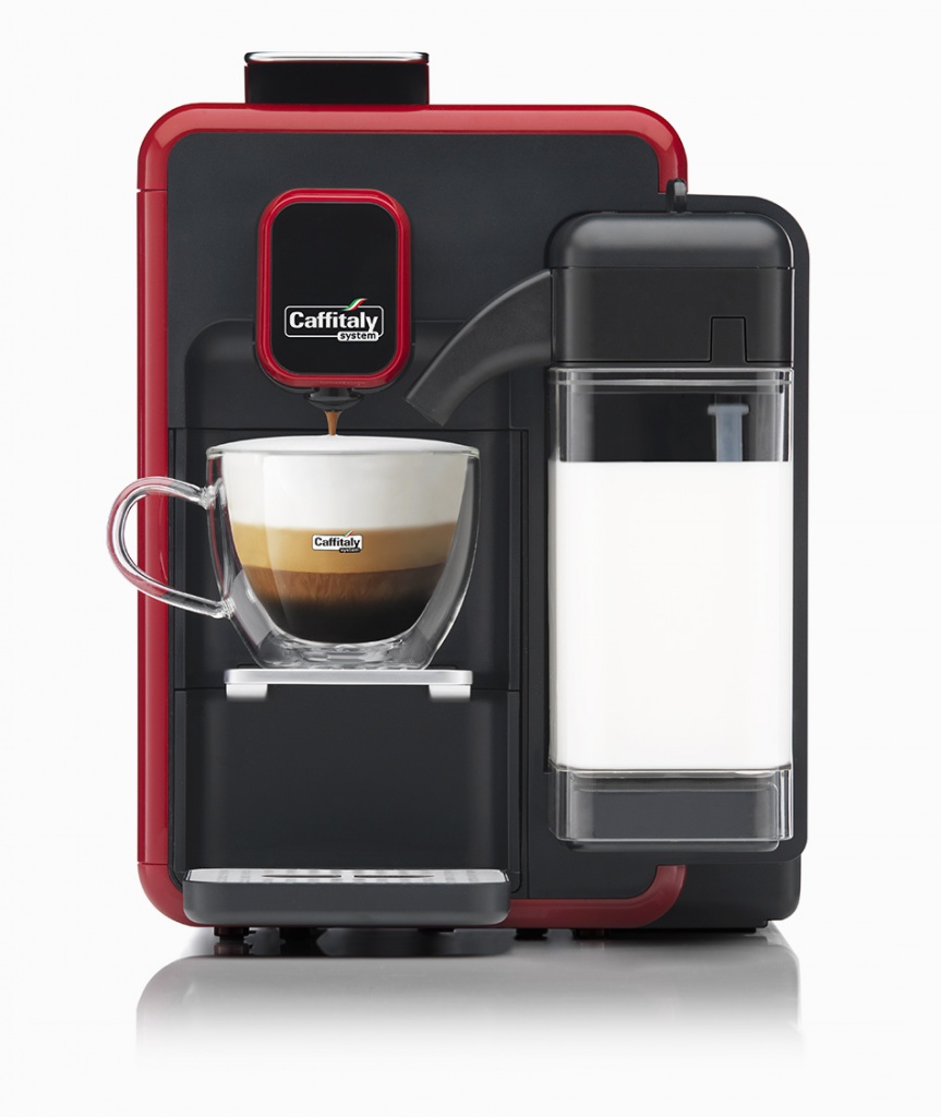 Caffitaly System Bianka S22 Red-Black