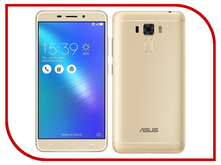 фото Сотовый телефон ASUS ZenFone 3 Laser ZC551KL 32Gb Gold