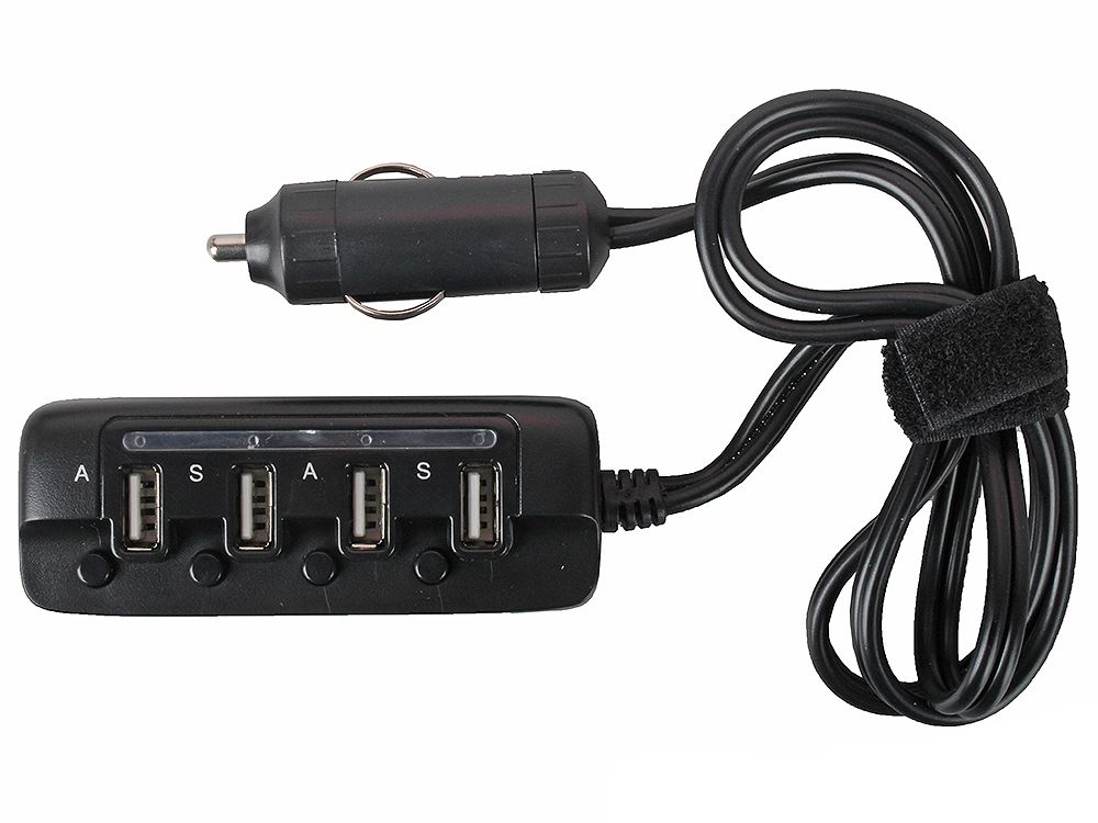 

Зарядное устройство Ginzzu 4xUSB 6A GA-4430UB, GA-4430UB