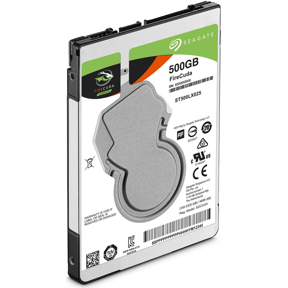 фото Жесткий диск Seagate FireCuda SSHD 500Gb ST500LX025