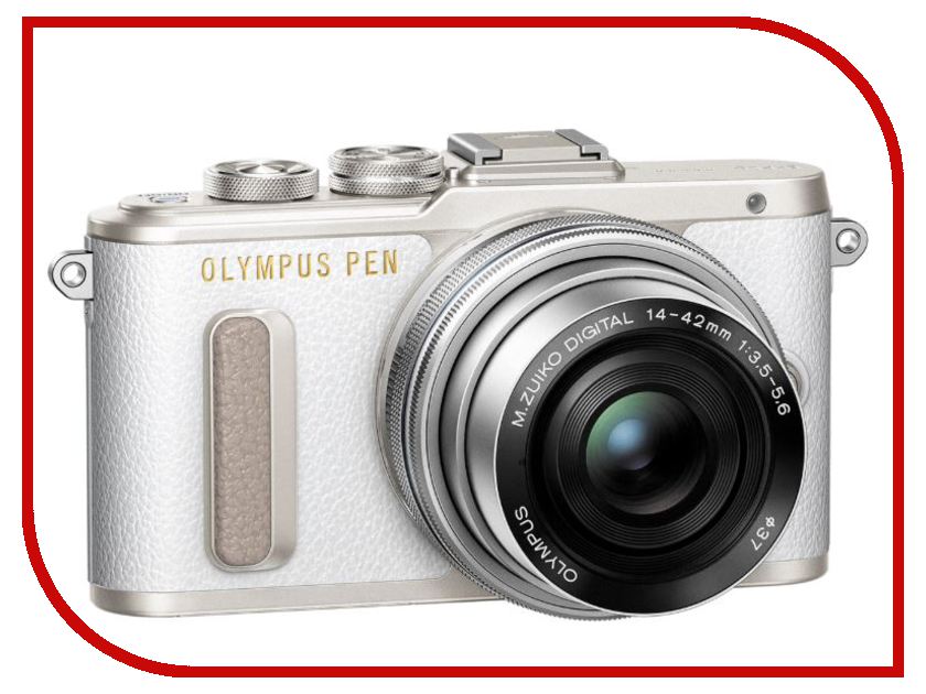 фото Фотоаппарат Olympus PEN E-PL8 Kit 14-42 mm EZ-M1442EZ White-Silver