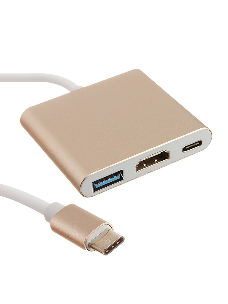 фото Palmexx USB C-HDMI-USB 3.1-USB C PX/HUB-USBC-HDMI-USB Gold