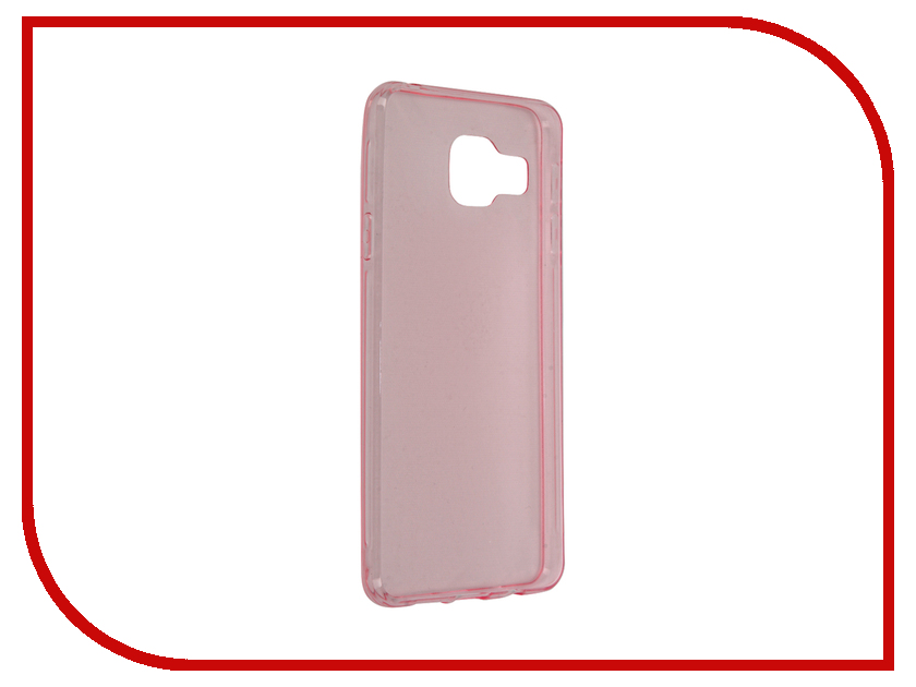 фото Аксессуар Чехол Samsung Galaxy A3 2016 BROSCO Pink SS-A3-TPU-PINK