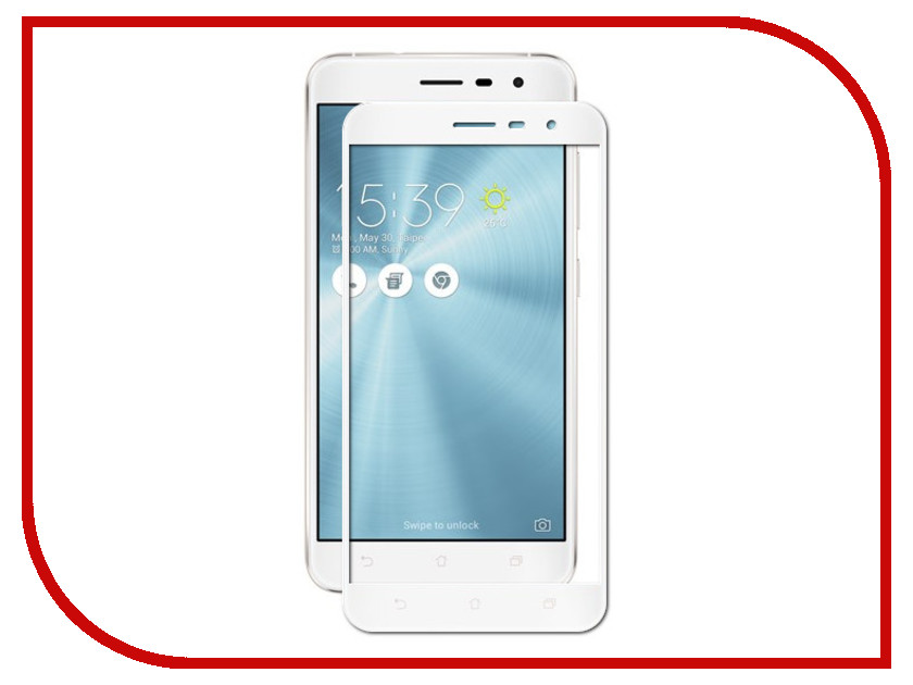 

Аксессуар Защитное стекло ASUS ZenFone 3 5.5 ZE552KL CaseGuru 0.3mm White 87679