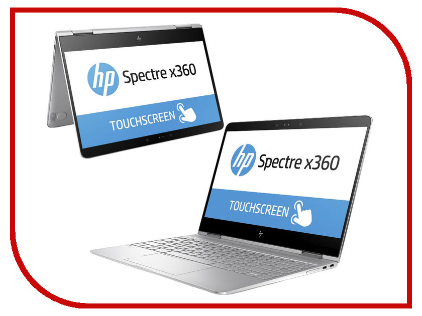 фото Ноутбук HP Spectre x360 13-w000ur X9X80EA (Intel Core i5-7200U 2.5 GHz/8192Mb/256Gb SSD/No ODD/Intel HD Graphics/Wi-Fi/Bluetooth/Cam/13.3/1920x1080/Touchscreen/Windows 10 64-bit) Hewlett Packard