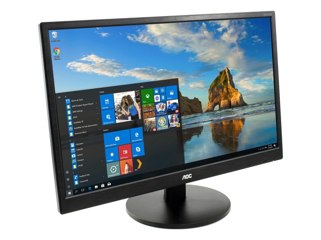 

Монитор AOC E2470SWHE Black, E2470SWHE