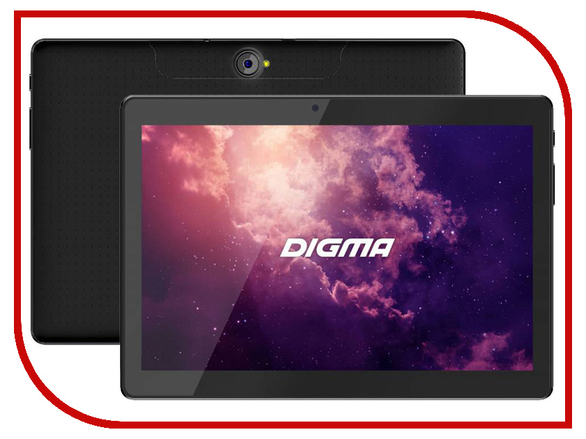 фото Планшет Digma Plane 1601 3G Black PS1060MG (MediaTek MTK8321 1.3 GHz/1024Mb/8Gb/GPS/Wi-Fi/Bluetooth/Cam/10.1/1280x800/Android)