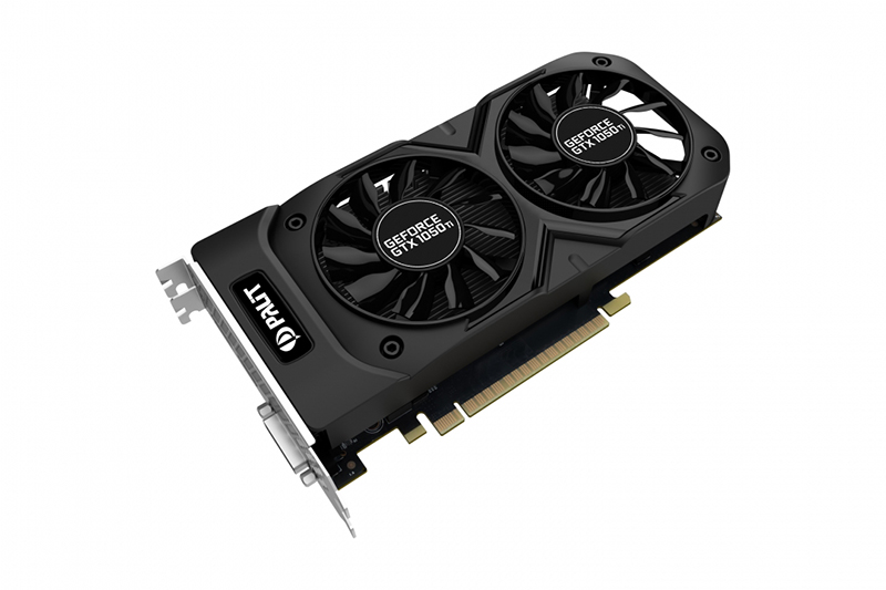 

Видеокарта Palit GeForce GTX 1050 Ti Dual OC 1366Mhz PCI-E 3.0 4096Mb 7000Mhz 128 bit DVI HDMI NE5105TS18G1-1071D, NE5105TS18G1-1071D