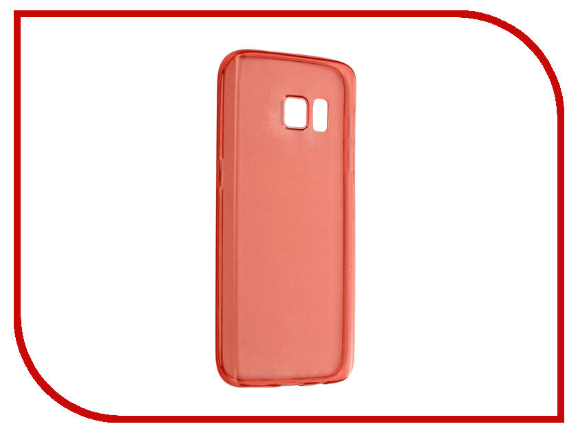 фото Аксессуар Чехол-накладка Samsung Galaxy S7 BROSCO Red SS-S7-TPU-RED