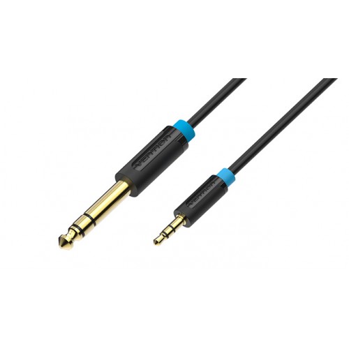 фото Аксессуар Vention 6.5mm Jack M - 3.5mm Jack M 5m BABBJ