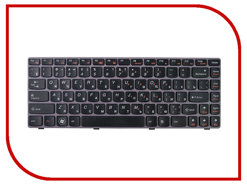

Клавиатура TopON TOP-100414 для Lenovo Z470 / G470AH / G470GH / Z370 Series Black