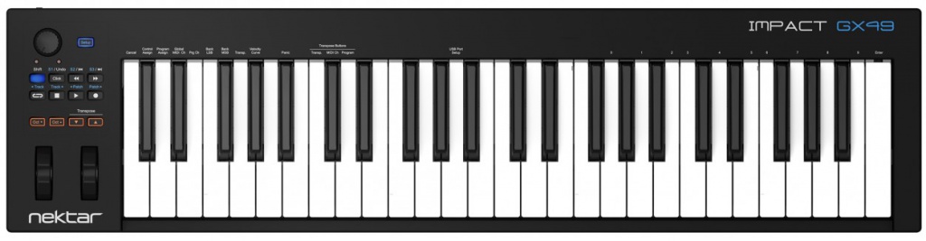 

MIDI-клавиатура Nektar Impact GX49, Impact GX49