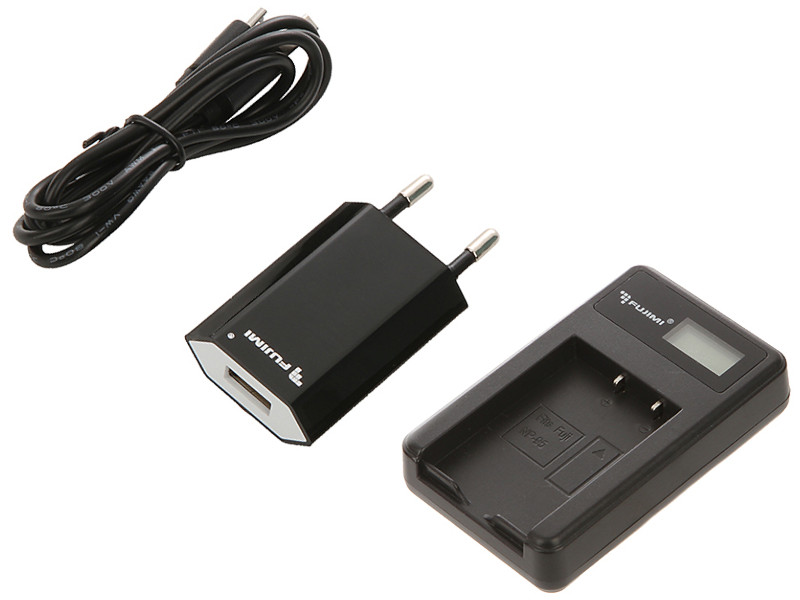 Zakazat.ru: Зарядное устройство Fujimi FJ-UNC-NP95 + Адаптер питания USB
