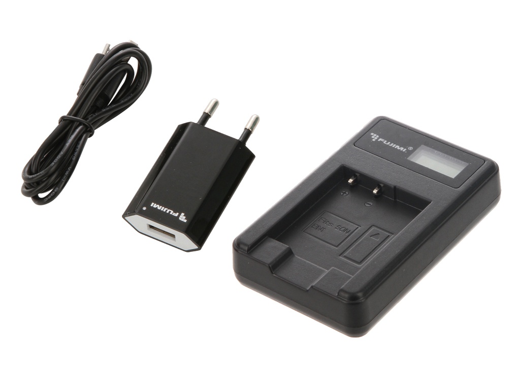 Фото - Зарядное устройство Fujimi FJ-UNC-BN1 + Адаптер питания USB 1375 fujimi 2ahdbt 401usb зарядное устройство usb для двух акб gp h4b gopro4 1260
