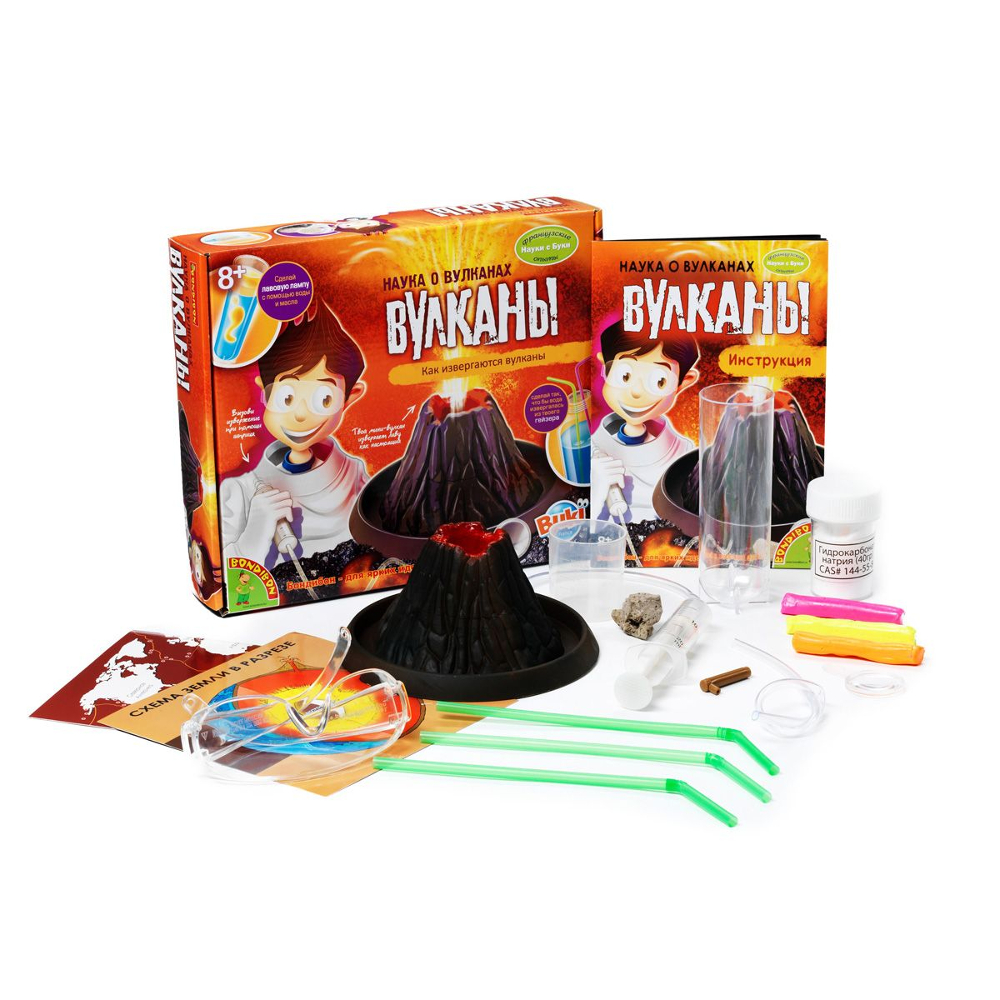 

Игра Bondibon Науки с Буки Наука о вулканах BB0935, BB0935