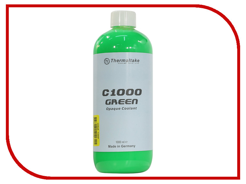 

Thermaltake C1000 Opaque Coolant 1000ml Green CL-W114-OS00GR-A