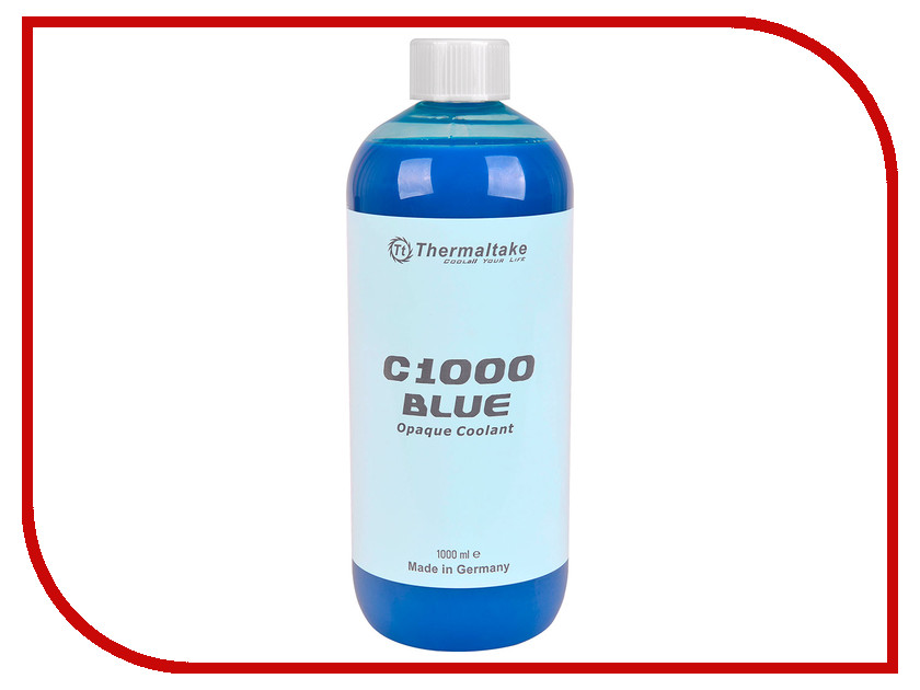 

Хладагент для СВО Thermaltake C1000 Opaque Coolant 1L Blue CL-W114-OS00BU-A, C1000 Opaque Coolant CL-W114-OS00BU-A