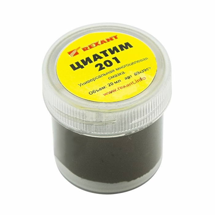 Смазка Rexant ЦИАТИМ-201 20ml 09-3957 смазка для беговых дорожек rexant 150ml 85 0024