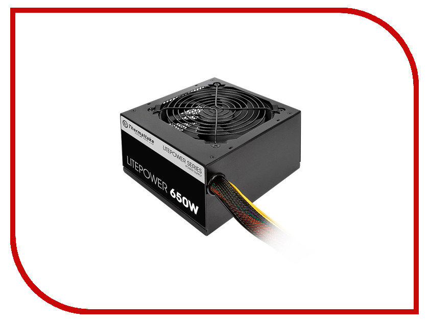 

Блок питания Thermaltake Litepower 650W PS-LTP-0650NPCNEU-2, Litepower 650W