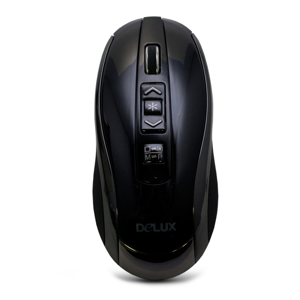 

Мышь Delux DLM-V8LGB Black, DLM-V8LGB