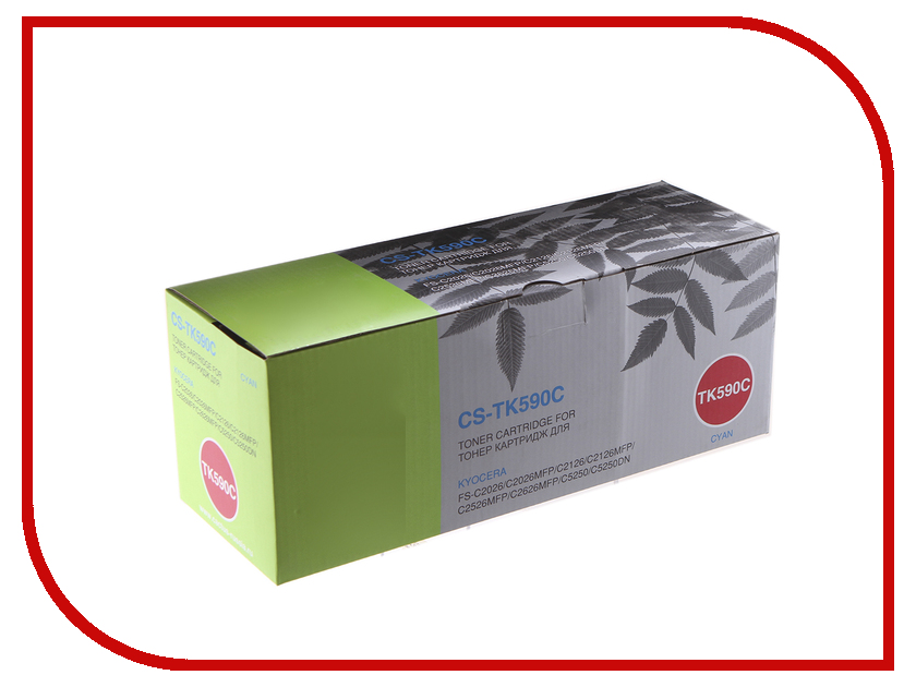 

Картридж Cactus Cyan для FS-C2026MFP/C2126MFP/C2526MFP/C2626MFP/C5250DN, CS-TK590C