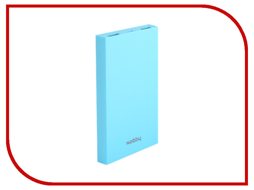 

Аккумулятор Nobby Practic 029-001 8000mAh 2xUSB 2A Turquoise