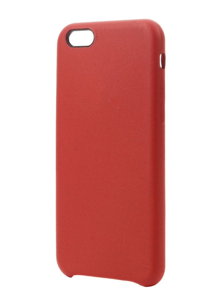 

Аксессуар Чехол Krutoff для APPLE iPhone 6 / 6S Leather Case Red 10755, iPhone 6/6S