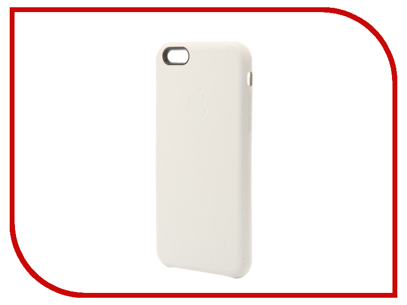 фото Аксессуар Чехол Krutoff Leather Case для iPhone 6/6S White 10751