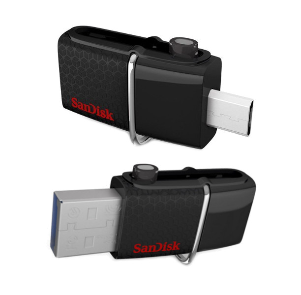 

USB Flash Drive 32Gb - SanDisk Dual Drive SDDD2-032G-GAM46, SDDD2-032G-GAM46