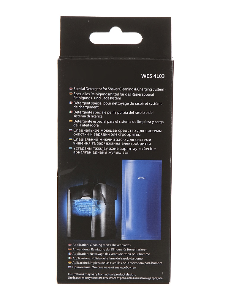 Жидкость для чистки бритв Panasonic WES4L03-803 аксессуар для бритв panasonic wes 9064y1361