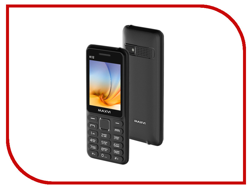 фото Сотовый телефон Maxvi K12 Black