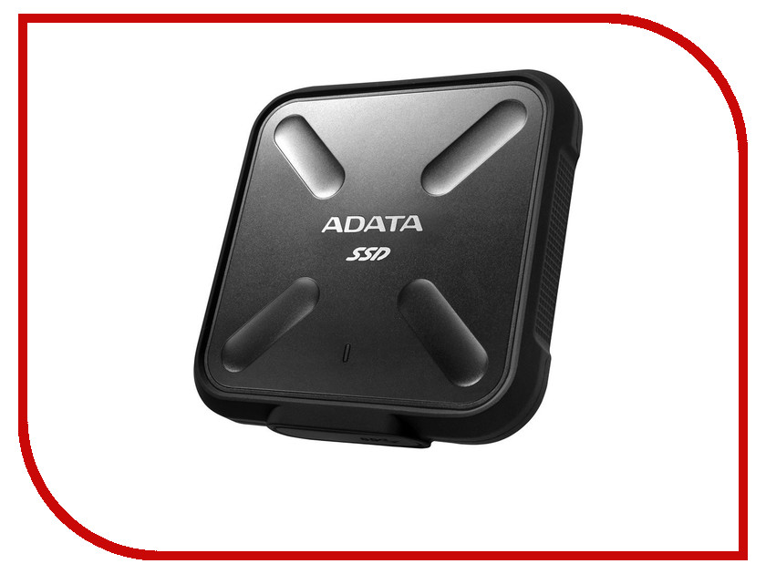 фото Жесткий диск A-Data SD700 256Gb USB 3.1 Black Color Box ASD700-256GU3-CBK
