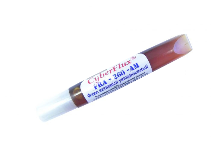 

Флюс активный универсальный CyberFlux FRA-260-AM 10ml Red, FRA-260-AM