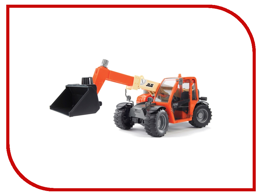 фото Игрушка Bruder JLG 2505 Telehandler погрузчик колёсный с телескопическим ковшом 02-140