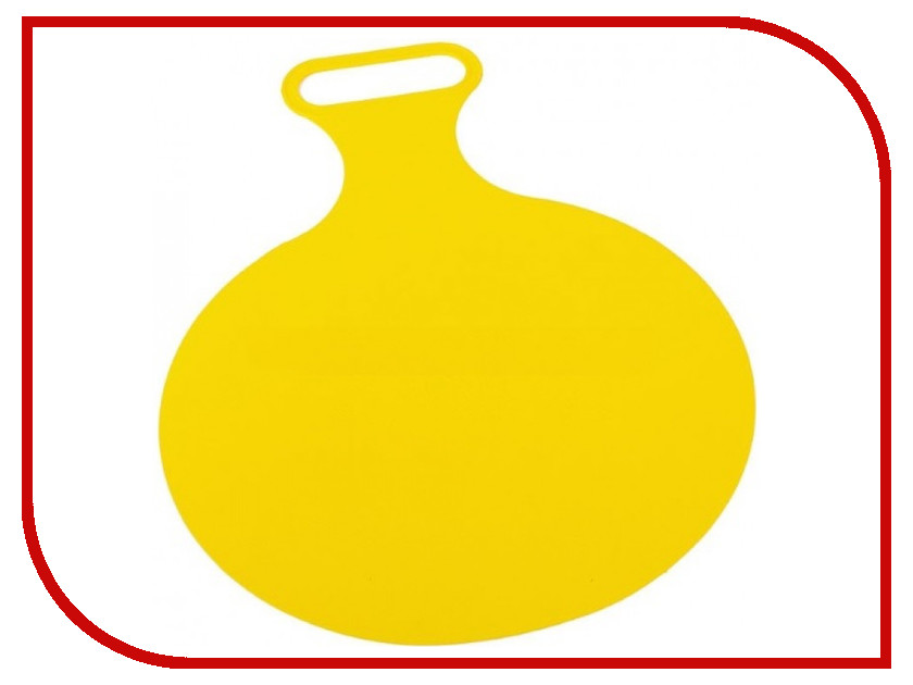 фото Ледянка Радиан Комета 39x29x3cm Yellow