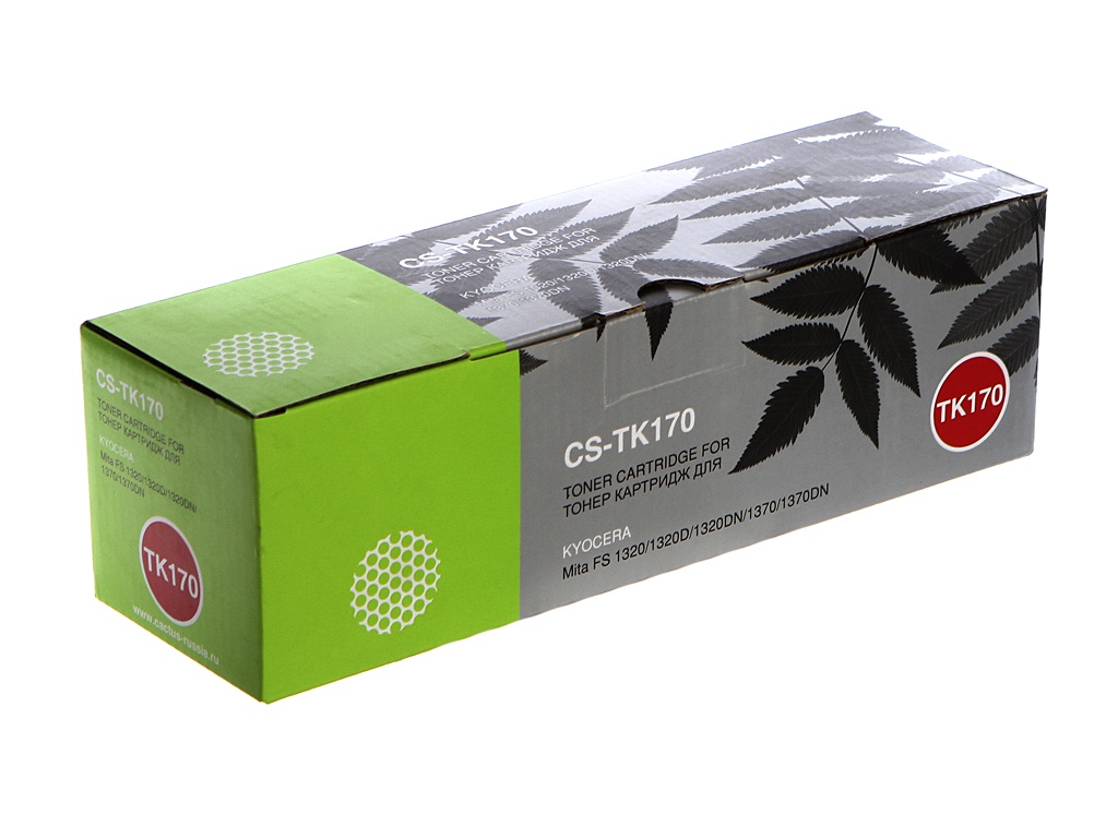 

Картридж Cactus CS-TK170 Black для Kyocera Mita FS 1320/P2135D, CS-TK170