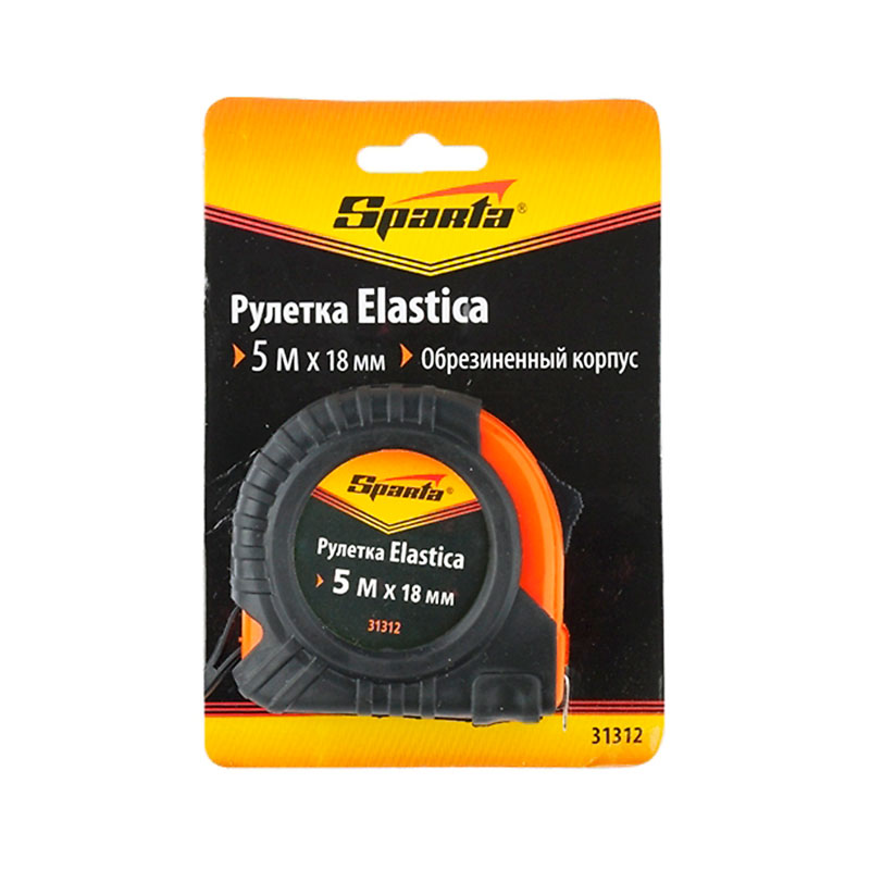 Рулетка Sparta Elastica 5м 31312