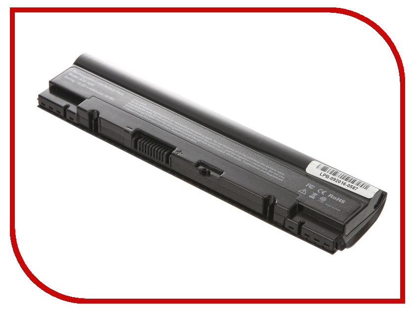 фото Аккумулятор 4parts LPB-1025 для ASUS Eee PC 1025/1025C/1025CE/1225B/1225C/R052 Series 10.8V 4400mAh аналог PN: A31-1025/A32-102