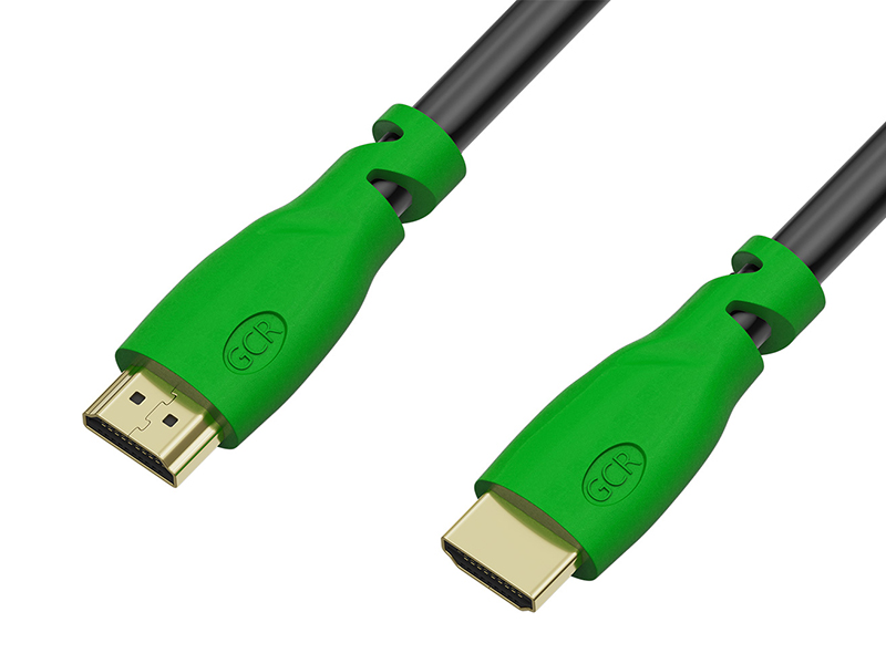 

Аксессуар GCR HDMI M/M v2.0 0.3m Black-Green GCR-HM321-0.3m, GCR-HM321-0.3m