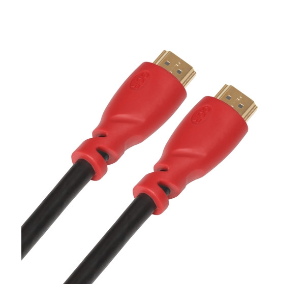 Аксессуар GCR HDMI M/M v1.4 0.3m Black-Red GCR-HM350-0.3m