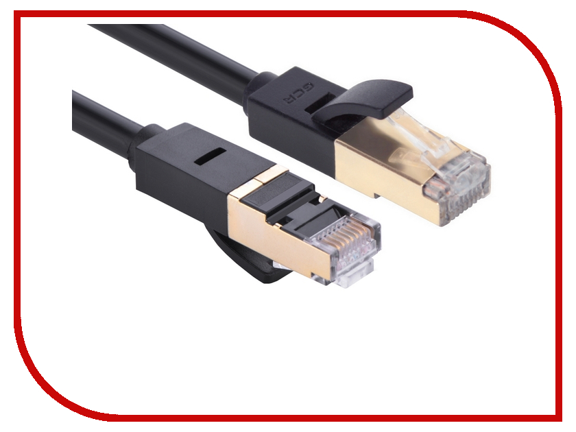 

Сетевой кабель Greenconnect Deluxe UTP 23AWG cat.6 RJ45 T568B 0.5m Black GCR-LNCG626-0.5m