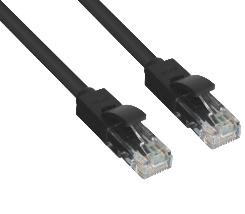 

Сетевой кабель Greenconnect UTP 23AWG cat.6 RJ45 T568B 1m Black GCR-LNC606-1.0m, GCR-LNC606-1.0m