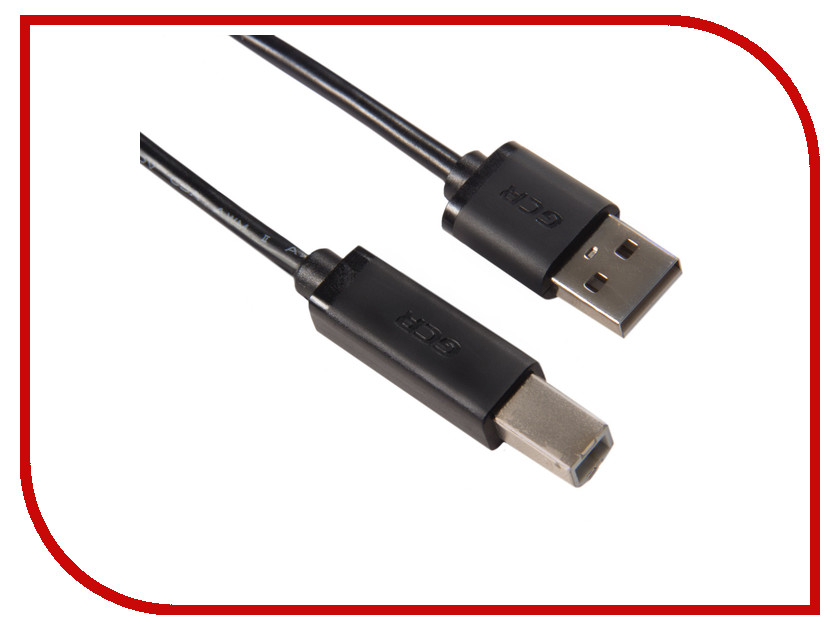 

Аксессуар Greenconnect USB 2.0 AM - BM 3m Black GCR-UPC5M-BB2S-3.0m